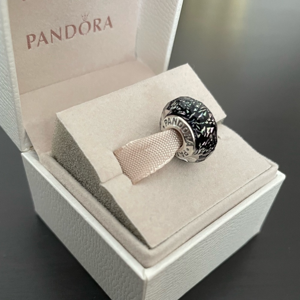Pandora dark purple glass murano - Picture 2 of 3